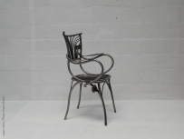 07 Family Chairs - Nature inspired Metal Art - supervolum